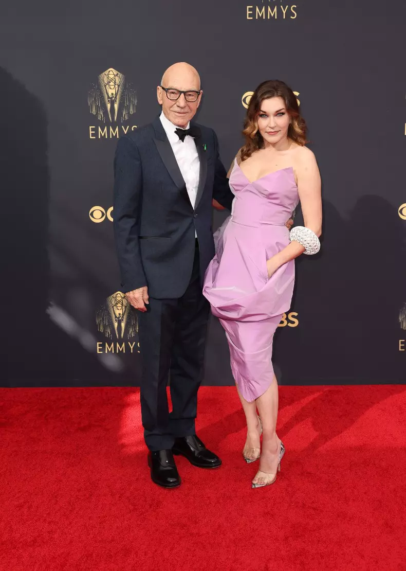 Patrick Stewart și Sunny Ozell