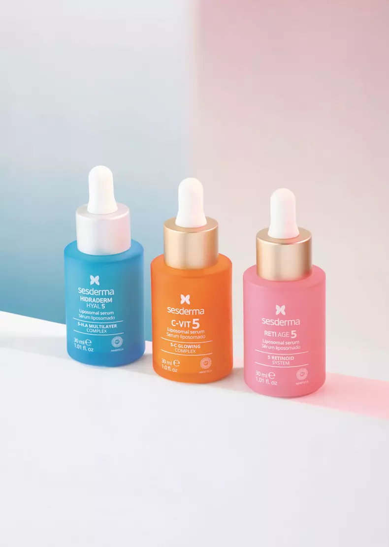 The Power of 5 reunește trei seruri create de laboratoarele Sesderma