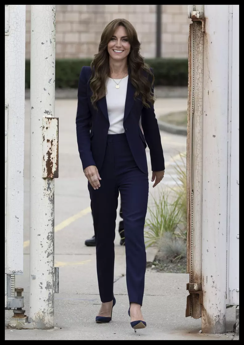 Kate Middleton at High Down prison