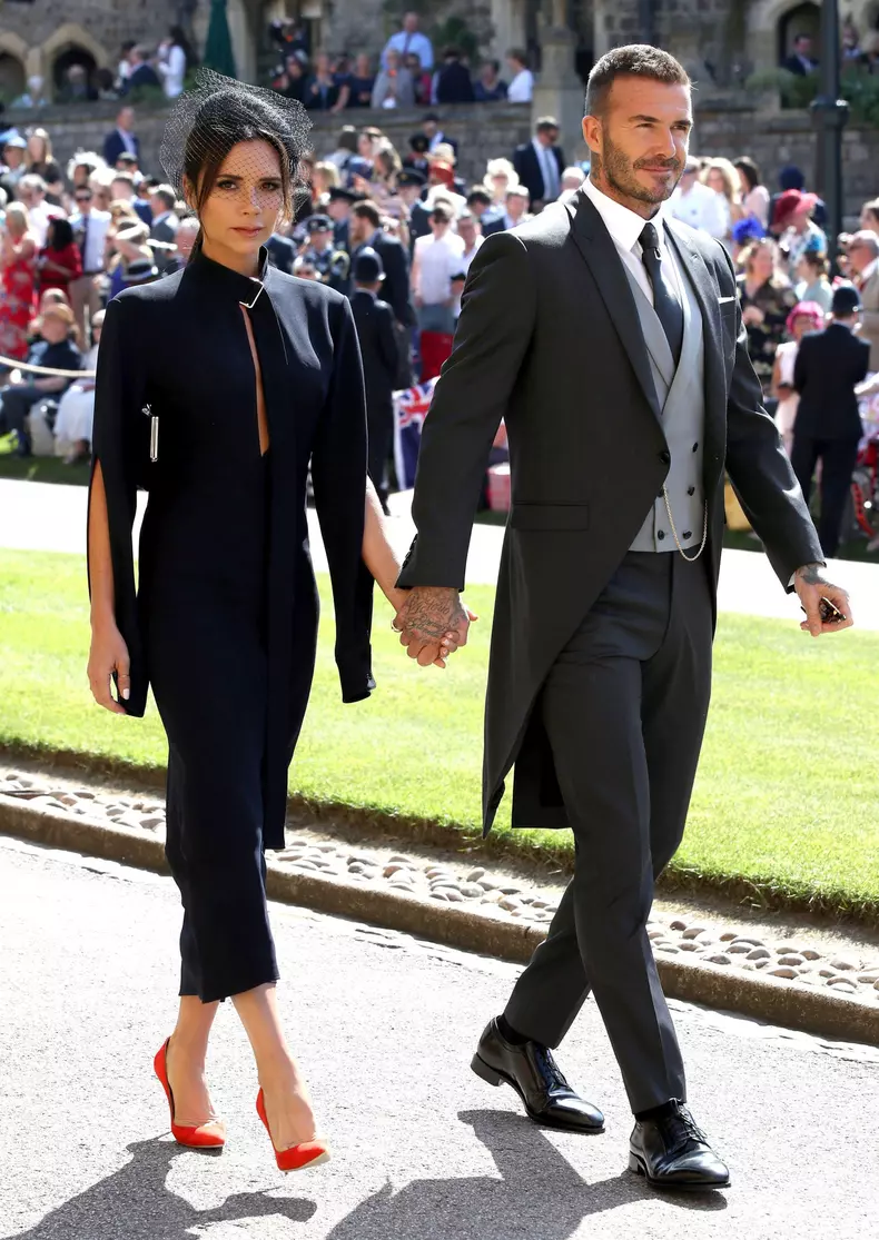 David Beckham Victoria Beckham nunta Meghan Markle Printul Harry 2018