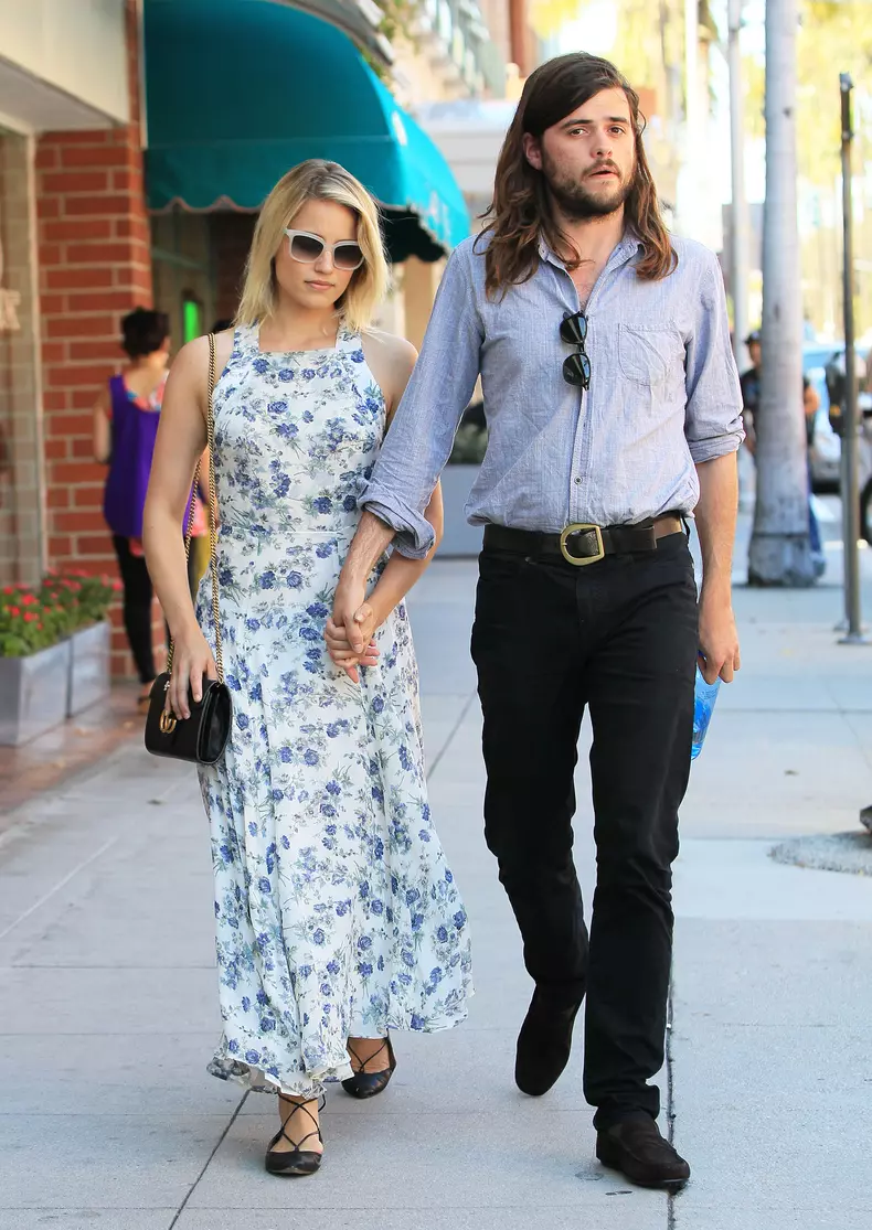 Dianna Agron & Winston Marshall Out And About In Beverly Hills