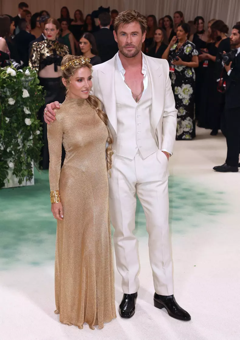 Elsa Pataky și Chris Hemsworth, la Met Gala 2024