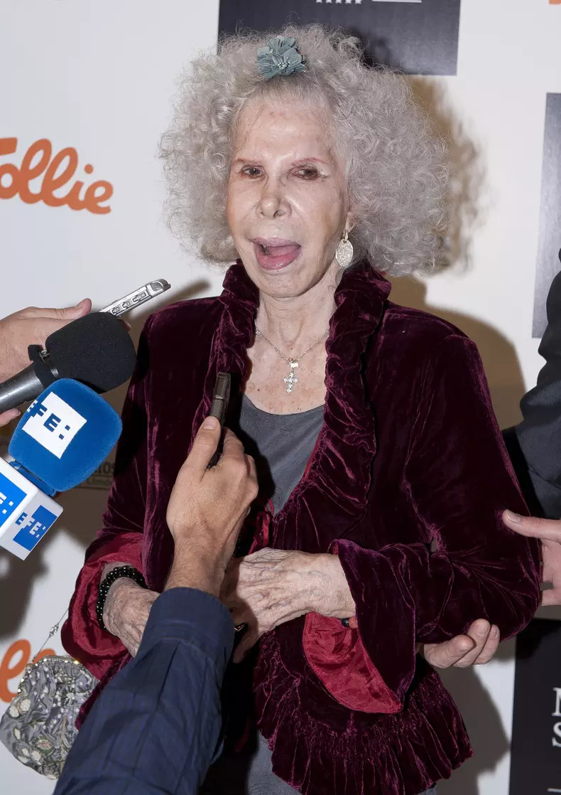 File photo of Spain&apos;s Duchess of Alba