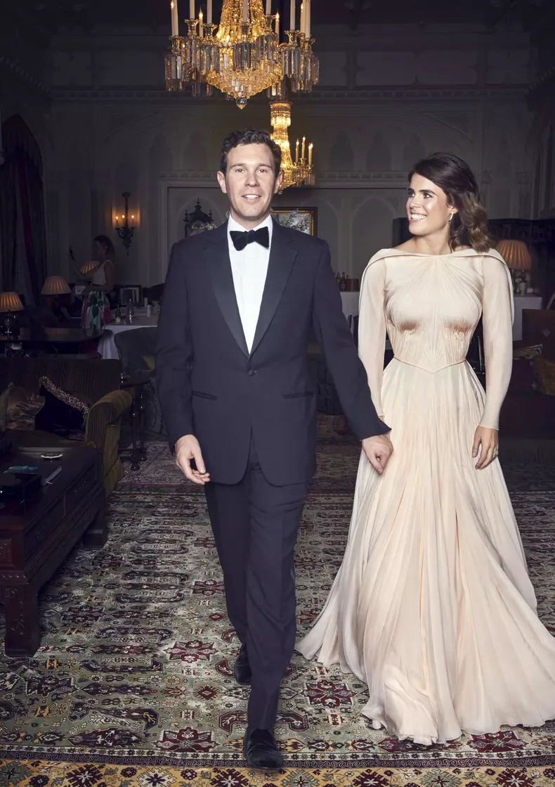 Gestul special făcut de Eugenie, nepoata reginei Elisabeta. Fotografie inedită cu prințesa, la aniversarea nunții