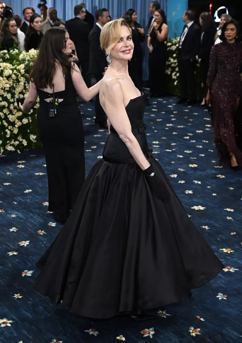 New York, USA. May 5th, 2025. Nicole Kidman at the 2025 Costume Institute Benefit Gala celebrating the opening of the exhibition Superfine, Tailoring Black Style. Held at The Metropolitan Museum of Art. Credit: Doug Peters/EMPICS/Alamy Live News