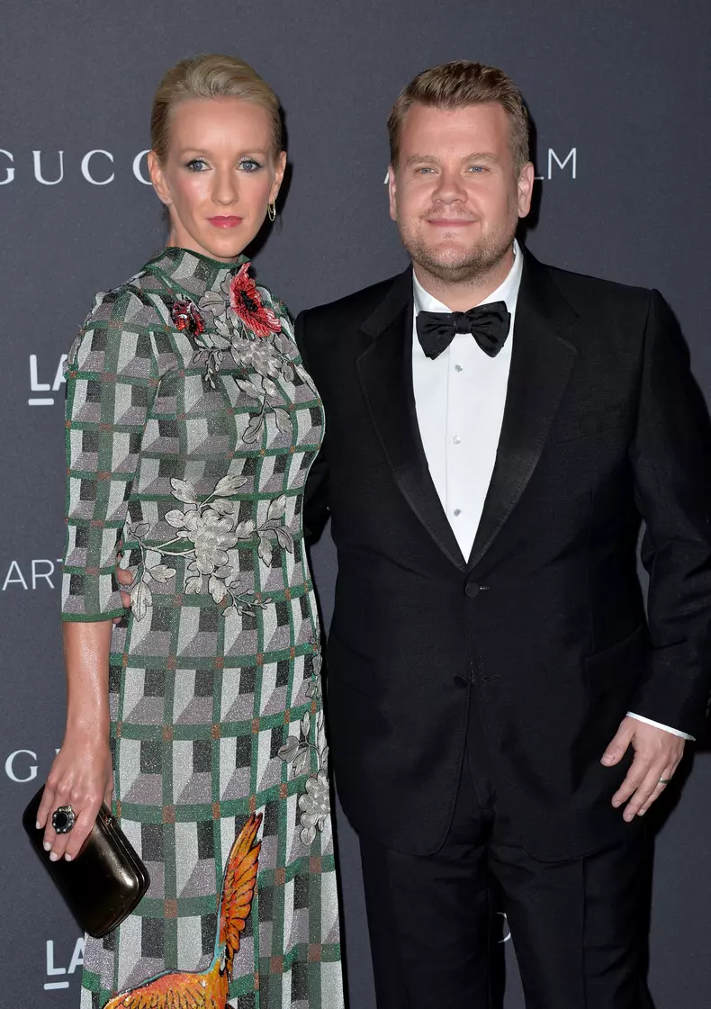 James Corden şi Julia Carey, soţia sa