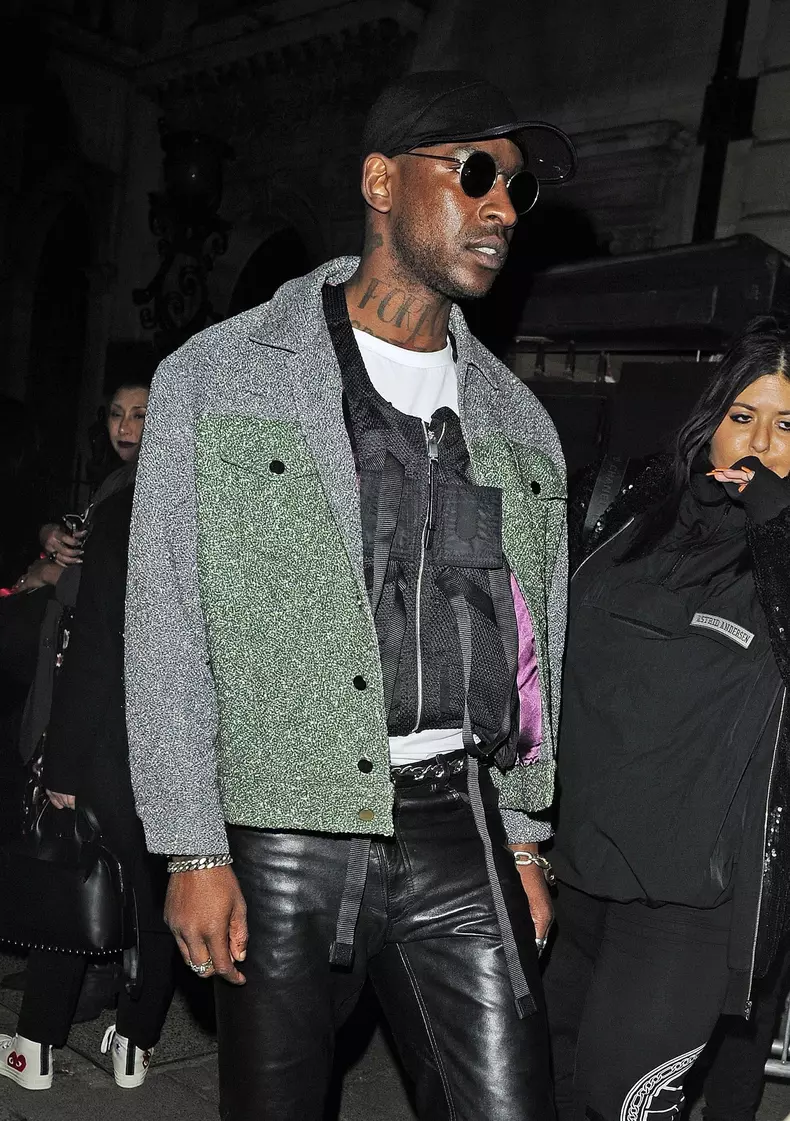 Celebrities pictured leaving the Vogue X BAFTA AfterParty Held at Annabel's Private Members club in Mayfair