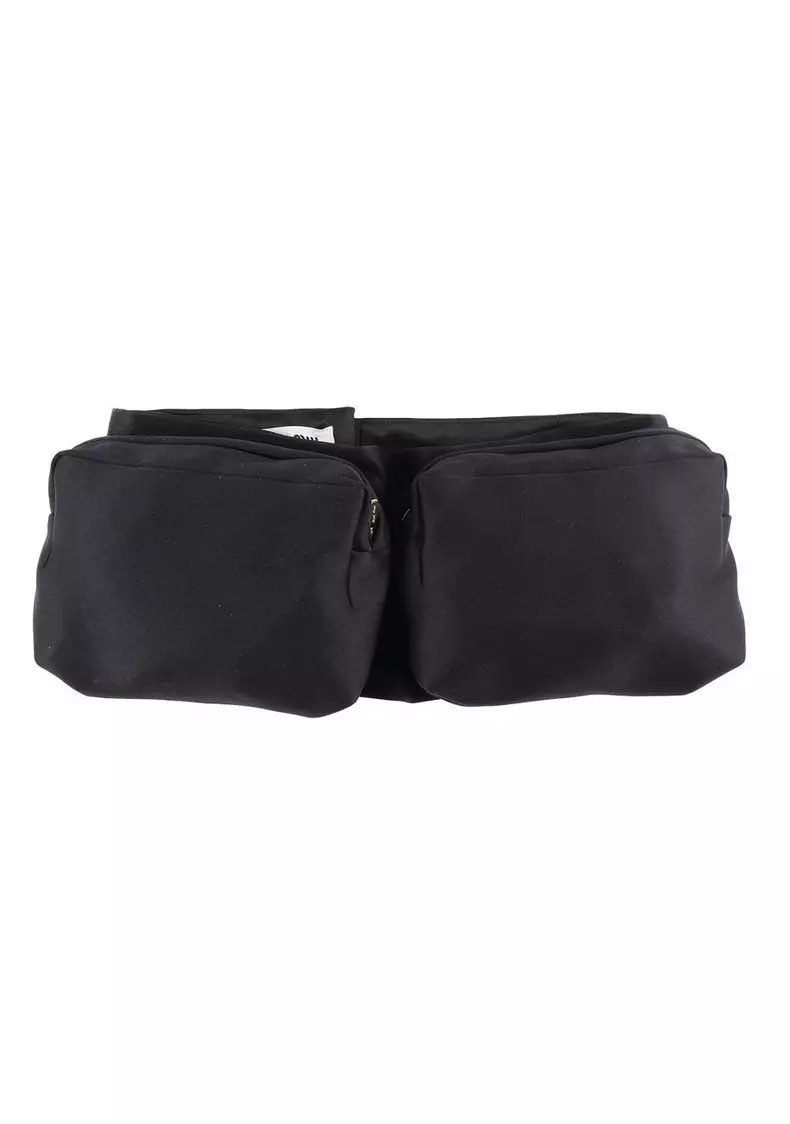 Centură din amestec de lână, Miu Miu, 3.798 lei, www.yoox.com