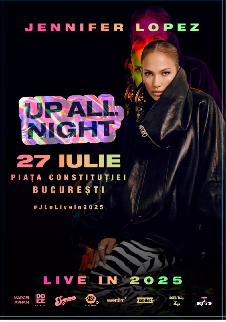 Afiș concert Jennifer Lopez