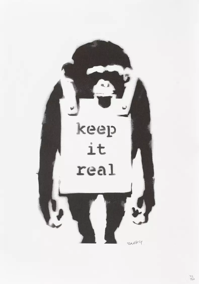 Keep It Real - Banksy