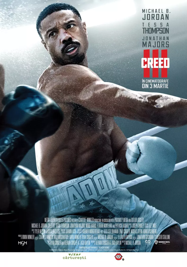 Creed III, filmul cu Michael B. Jordan și Florian Munteanu