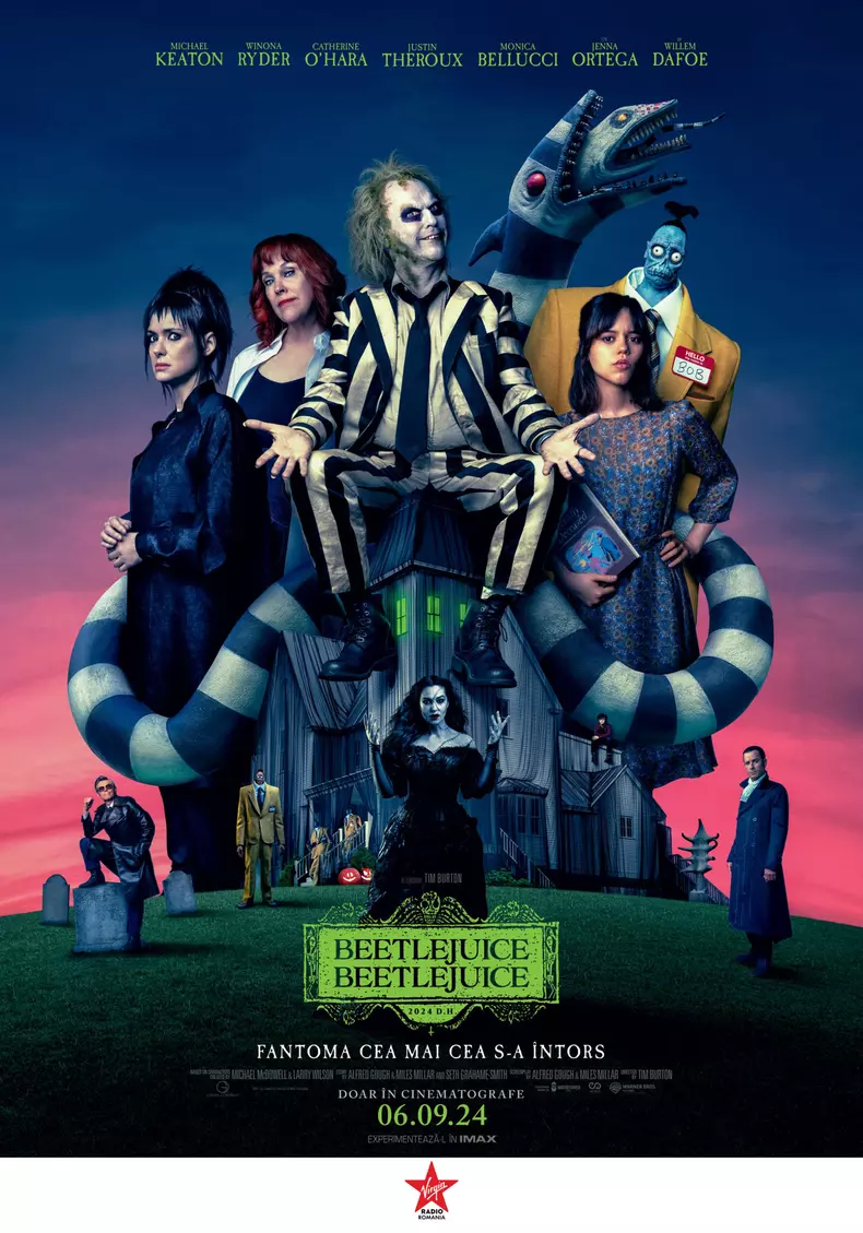 Poster oficial „Beetlejuice Beetlejuice”