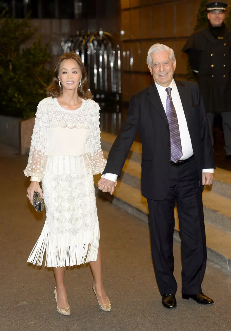 Isabel Preysler și  Mario Vargas Llosa