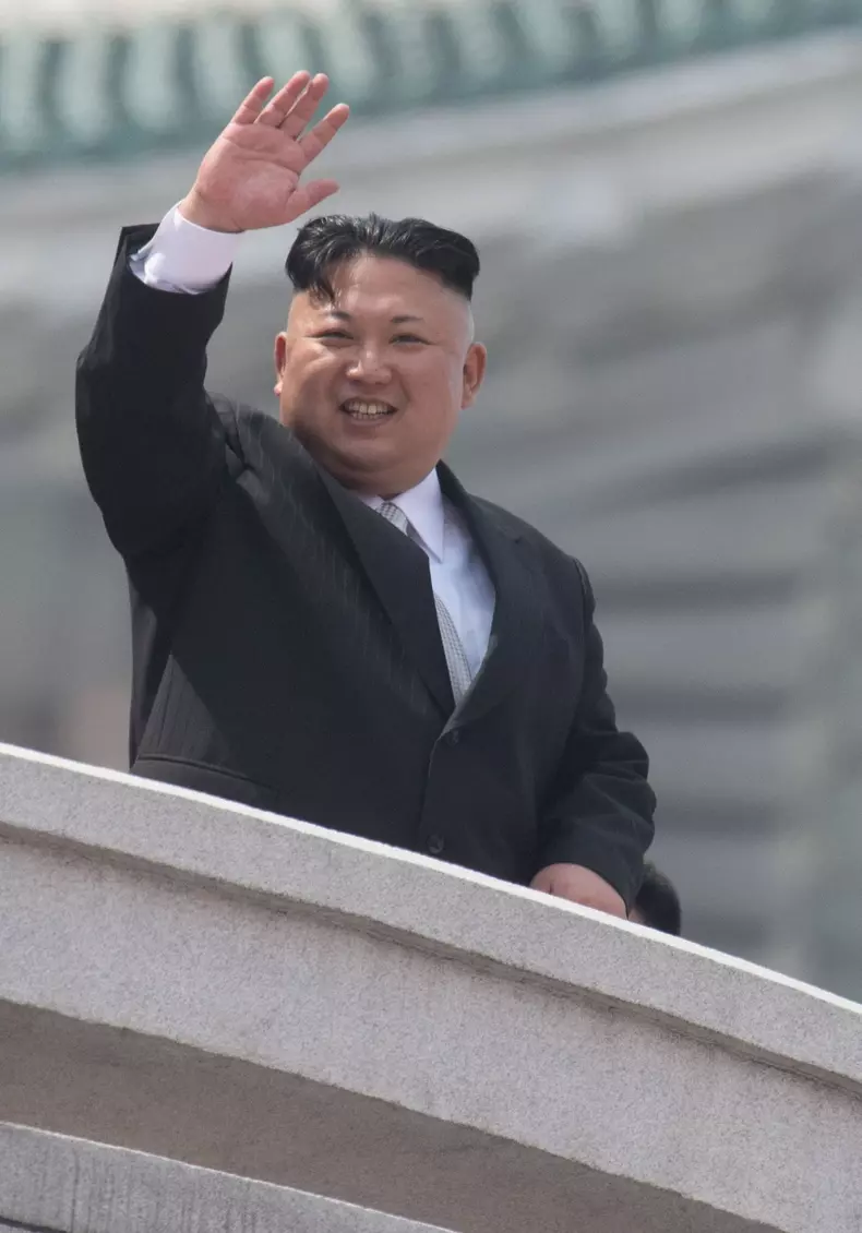 Military parade in North Korea