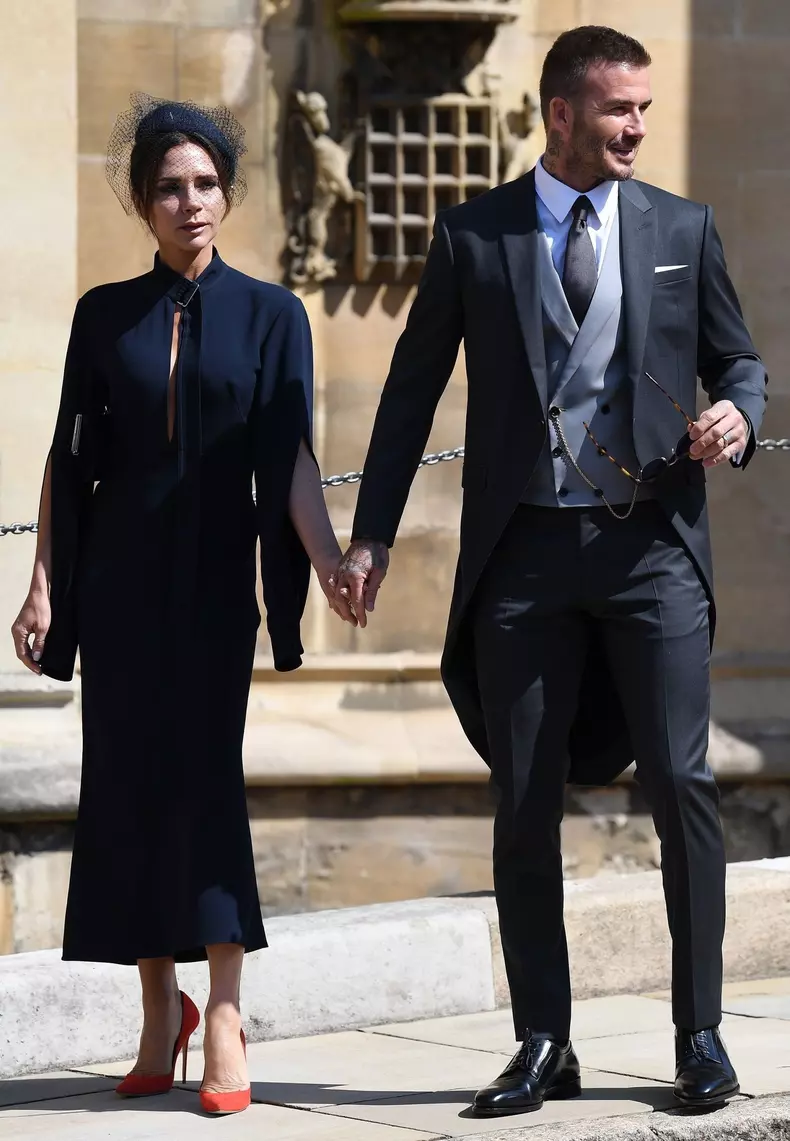 David Beckham Victoria Beckham nunta Meghan Markle Printul Harry 2018