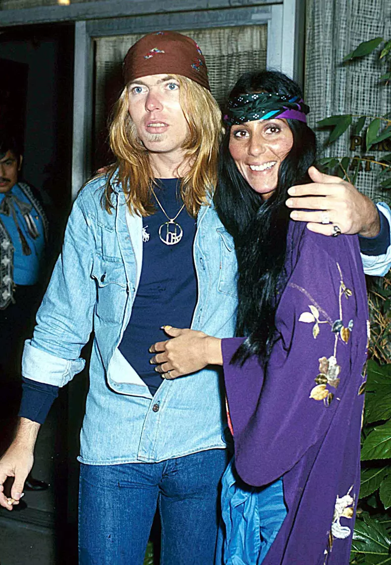 Gregg Allman and Cher