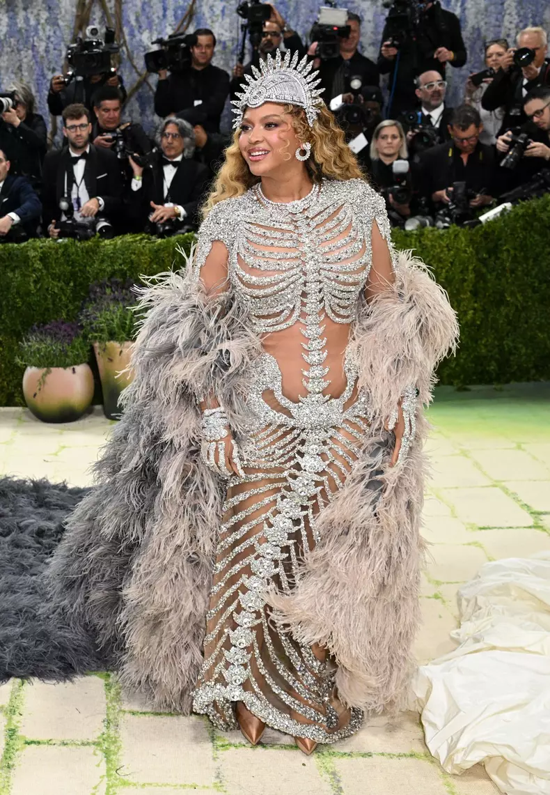 New York, USA. May 4th, 2026. Beyonce attending the 2026 Met Gala celebrating the opening of the exhibition Costume Art, at The Metropolitan Museum of Art. Credit: Doug Peters/EMPICS/Alamy Live News