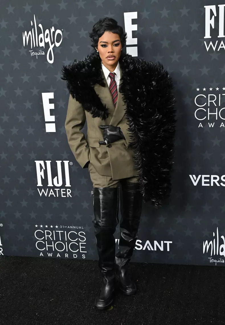 Teyana Taylor, ținută Saint Laurent