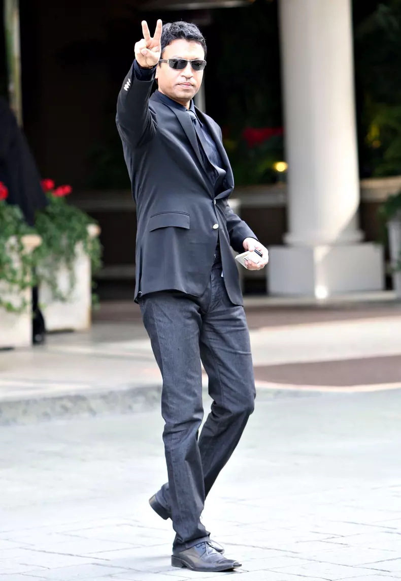 Irrfan Khan Departs From The Four Seasons! 1/1