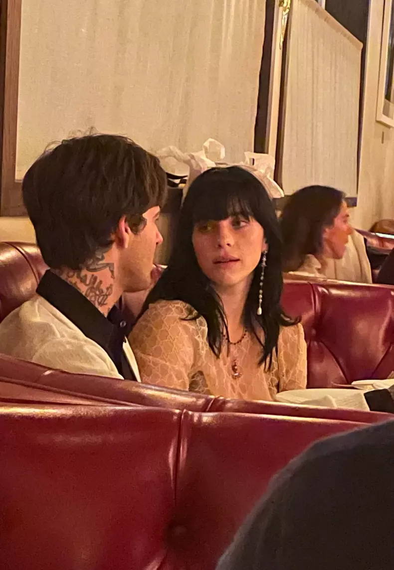 *EXCLUSIVE* Billie Eilish and Jesse Rutherford Grabbed Romantic Dinner Solo This Week **WEB MUST CALL FOR PRICING**