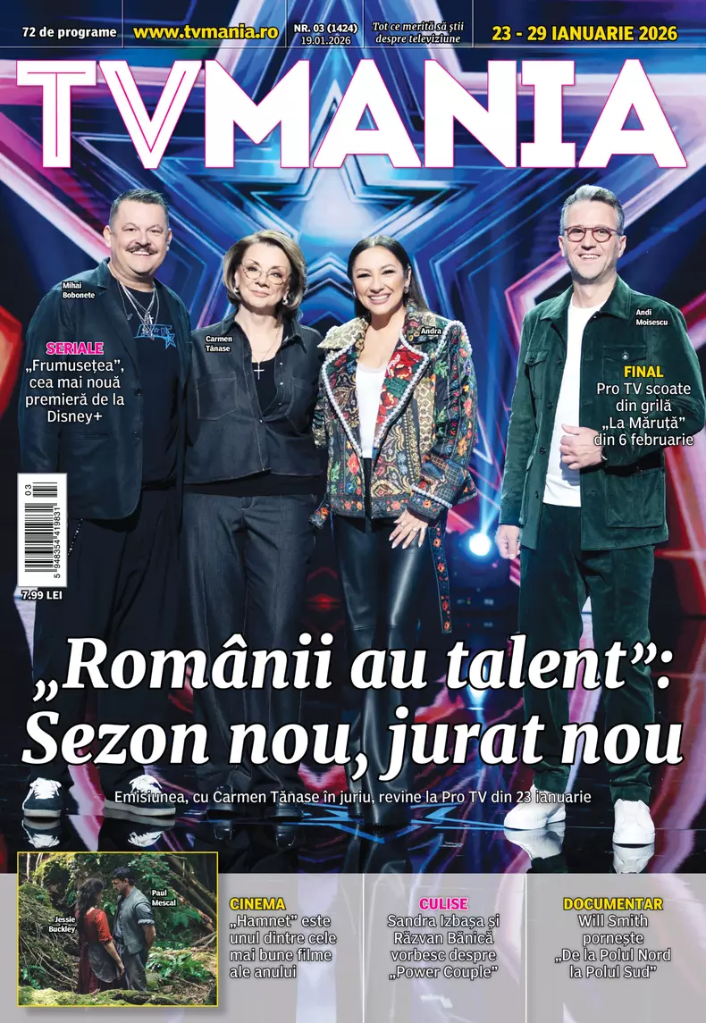 TVM 03 2026 Romanii au talent Pro TV