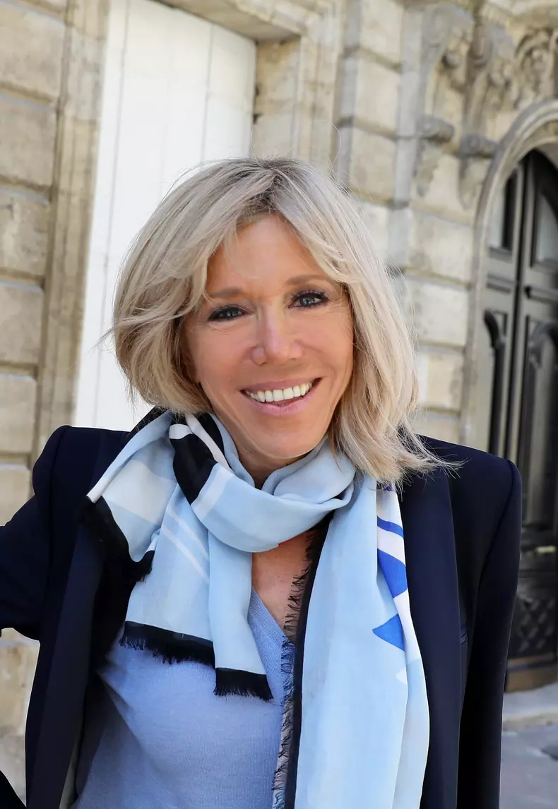 Exclusif - Prix Spécial - No Web No Blog - Brigitte Macron dans les rues de Bordeaux