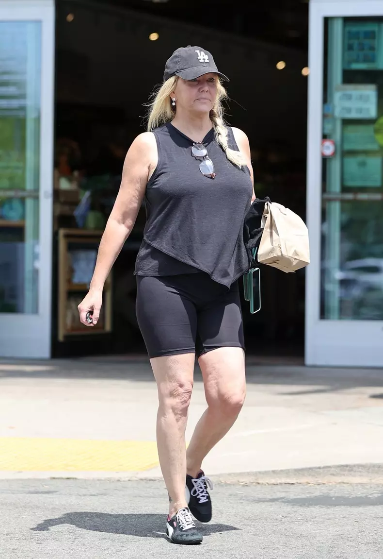 *EXCLUSIVE* Heather Locklear looks unrecognizable as she picks up lunch at Erewhon