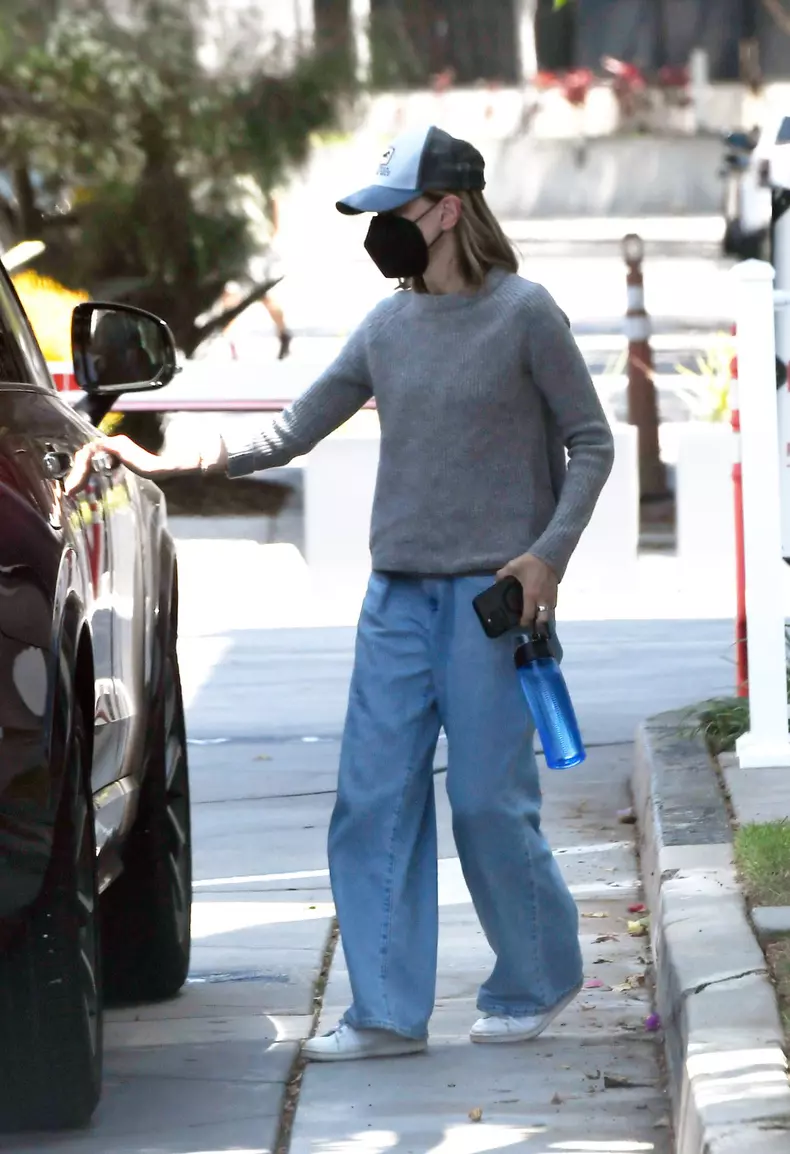 EXCLUSIVE: Calista Flockhart is Spotted Running Errands in Los Angeles