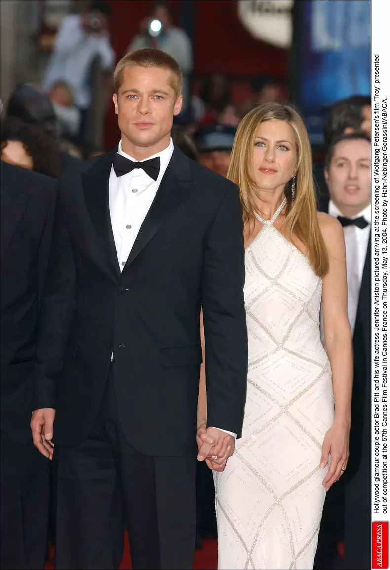 Jennifer Aniston And Brad Pitt File Photos