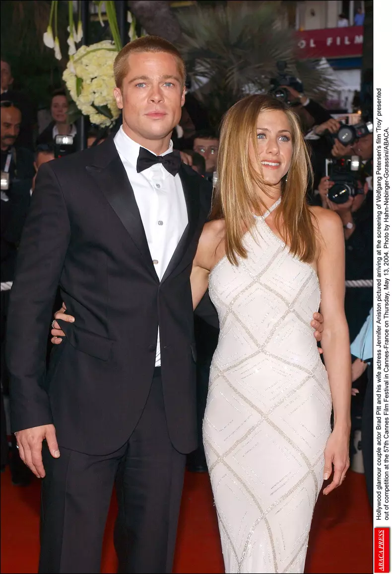 Jennifer Aniston And Brad Pitt File Photos