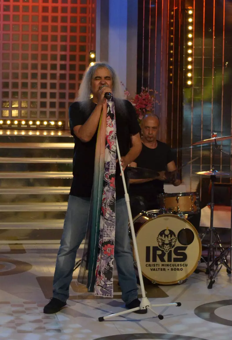 Cristi Minculescu pe scena