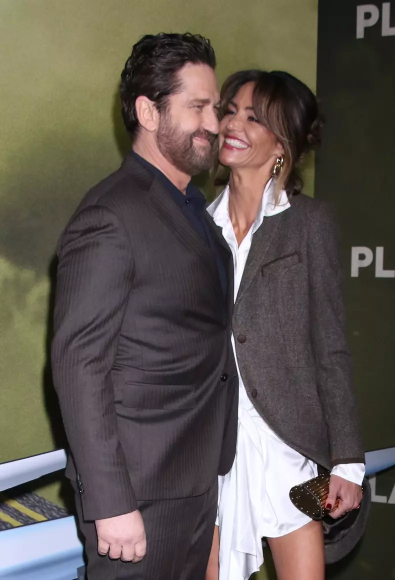 Gerard Butler si Morgan Brown