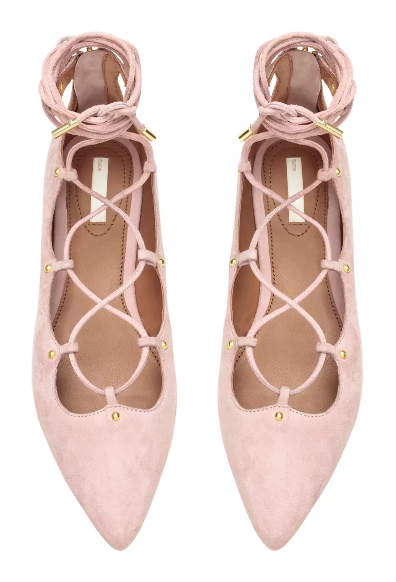 6.	Balerini din piele ecologica, H&M, 179,99 lei
