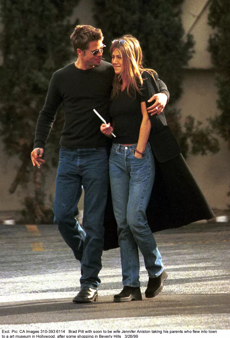 Brad Pitt și Jennifer Aniston