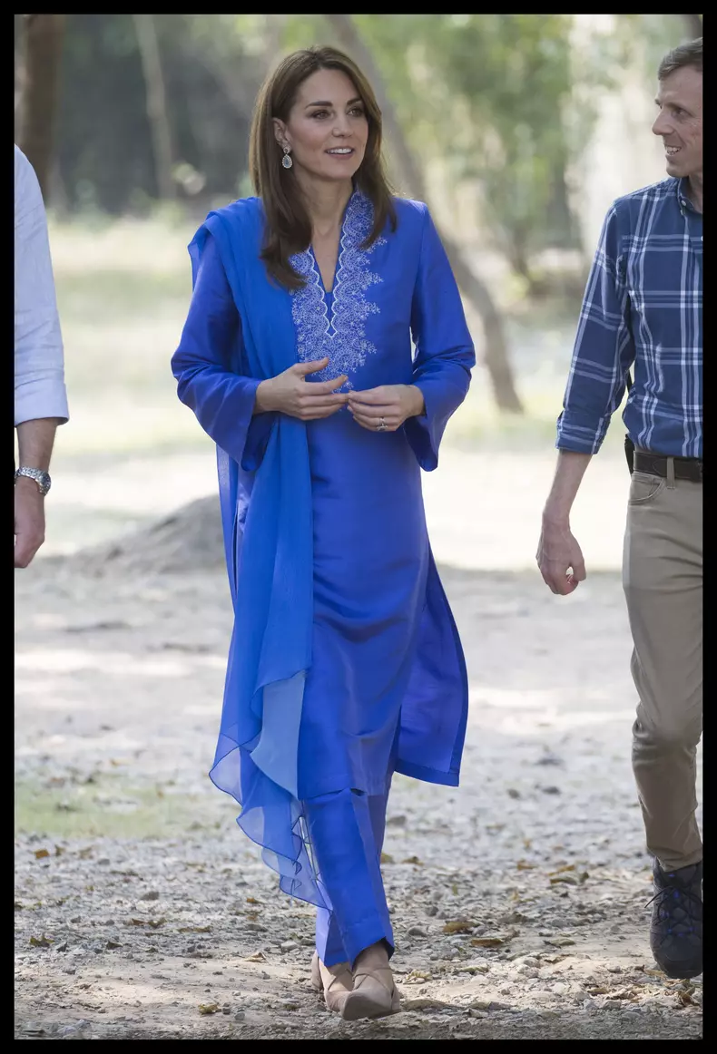 Kate Middleton, ipostază stânjenitoare