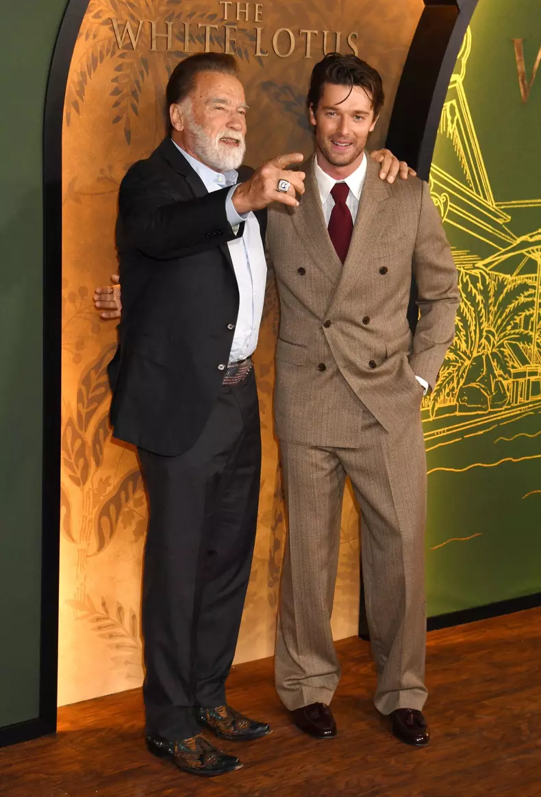 Photocall de la première de la saison 3 de la série HBO "White Lotus" au cinéma Paramount à Los Angeles