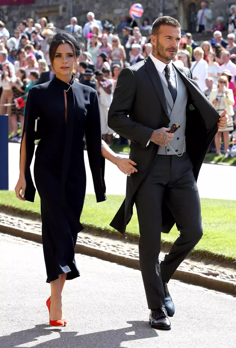 David Beckham Victoria Beckham nunta Meghan Markle Printul Harry 2018