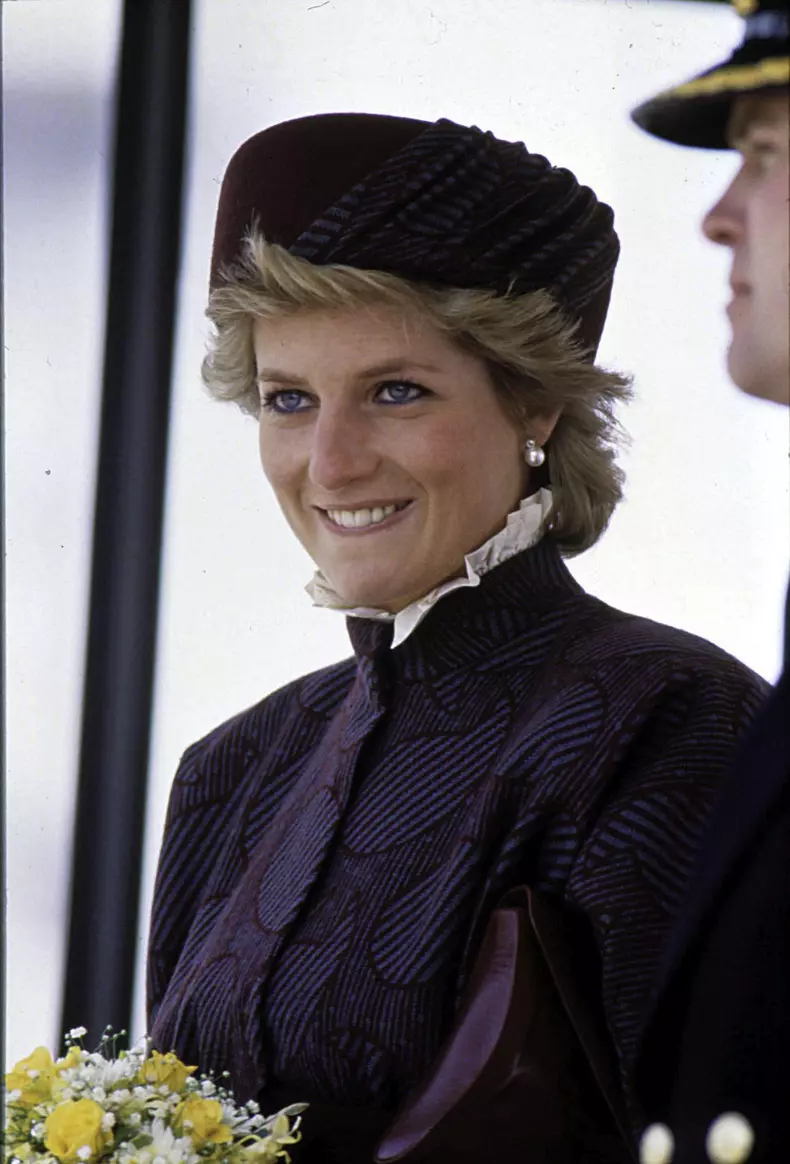 Gafa făcută de prințesa Diana în timpul unui prânz oficial