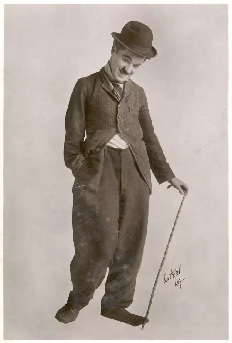 CHARLIE CHAPLIN/POSTCARD