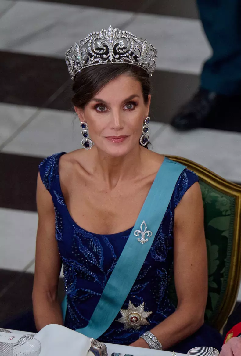 King Felipe VI and Queen Letizia of Spain visit Denmark two days. Gala Dinner