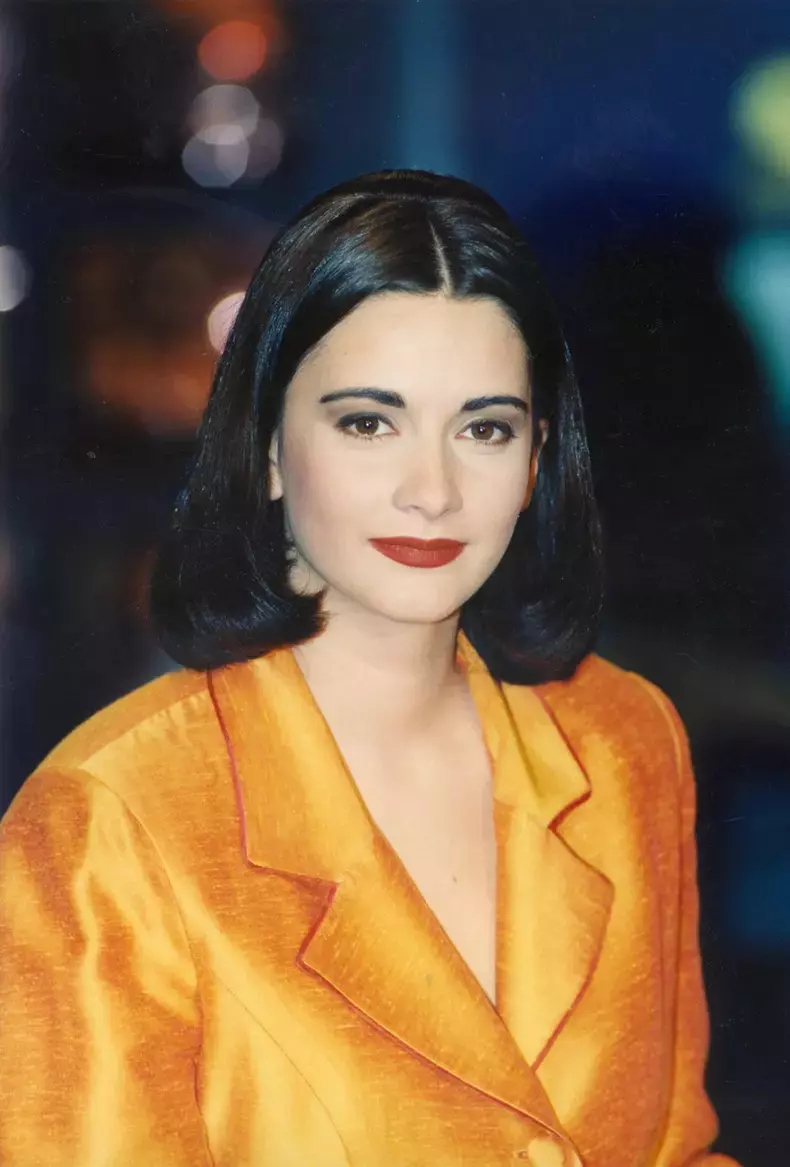 Andreea Berecleanu la începutul carierei în televiziune (2)