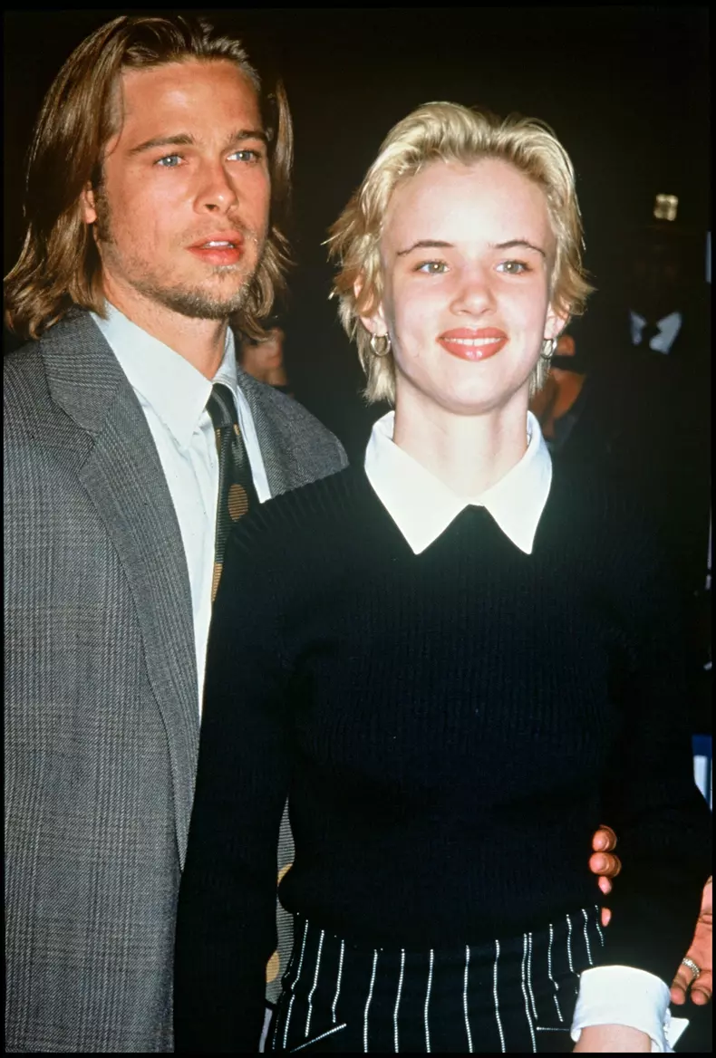 Juliette Lewis și Brad Pitt