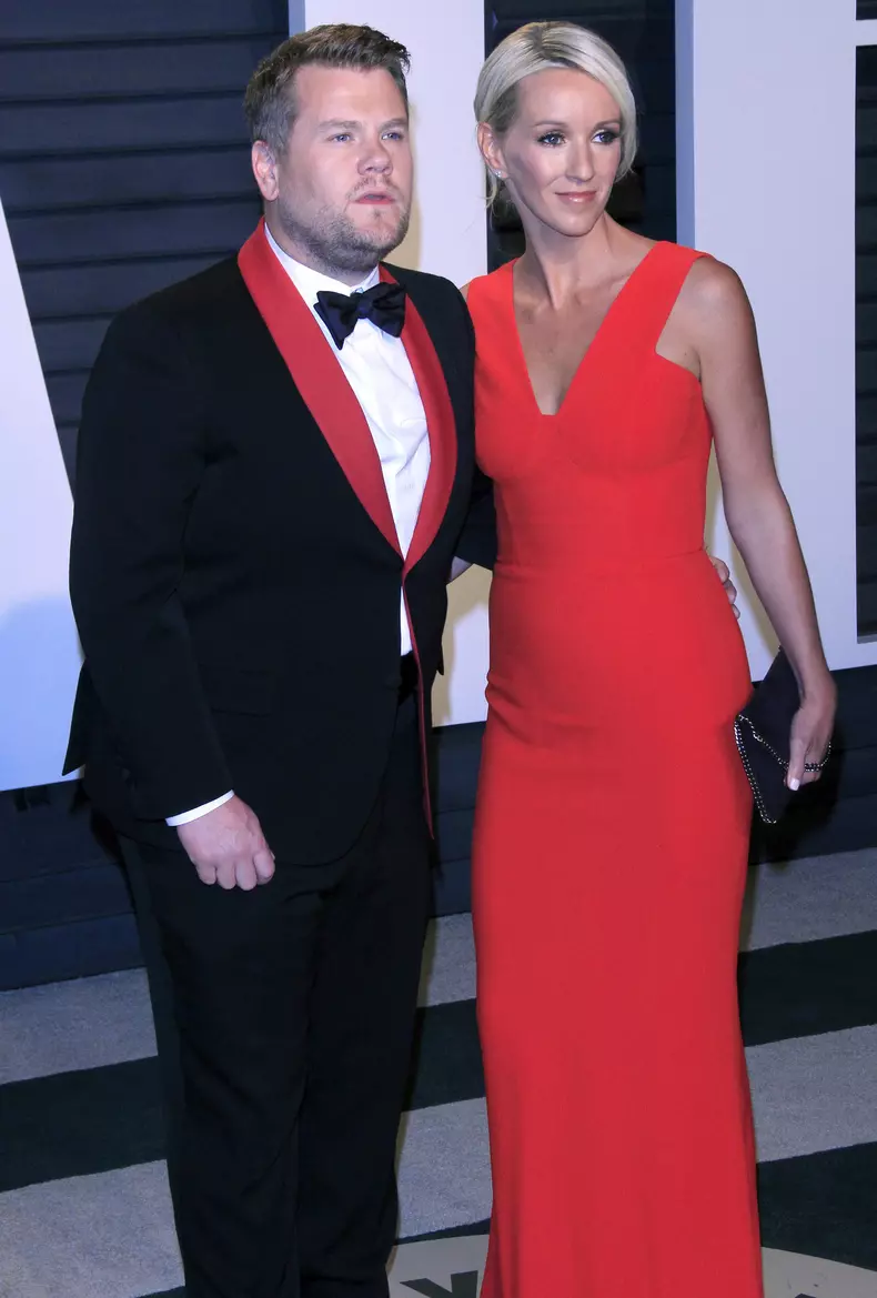 James Corden şi Julia Carey, soţia sa
