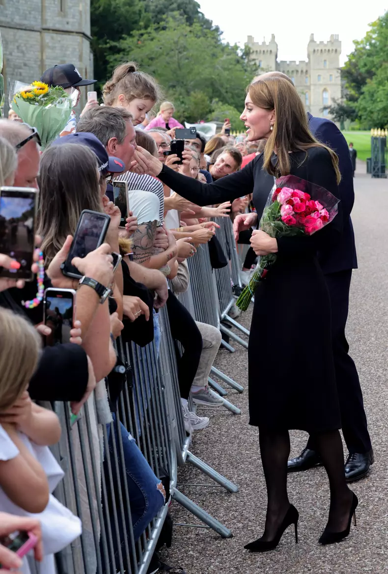 William, Kate, Harry and Meghan at Windsor Castle