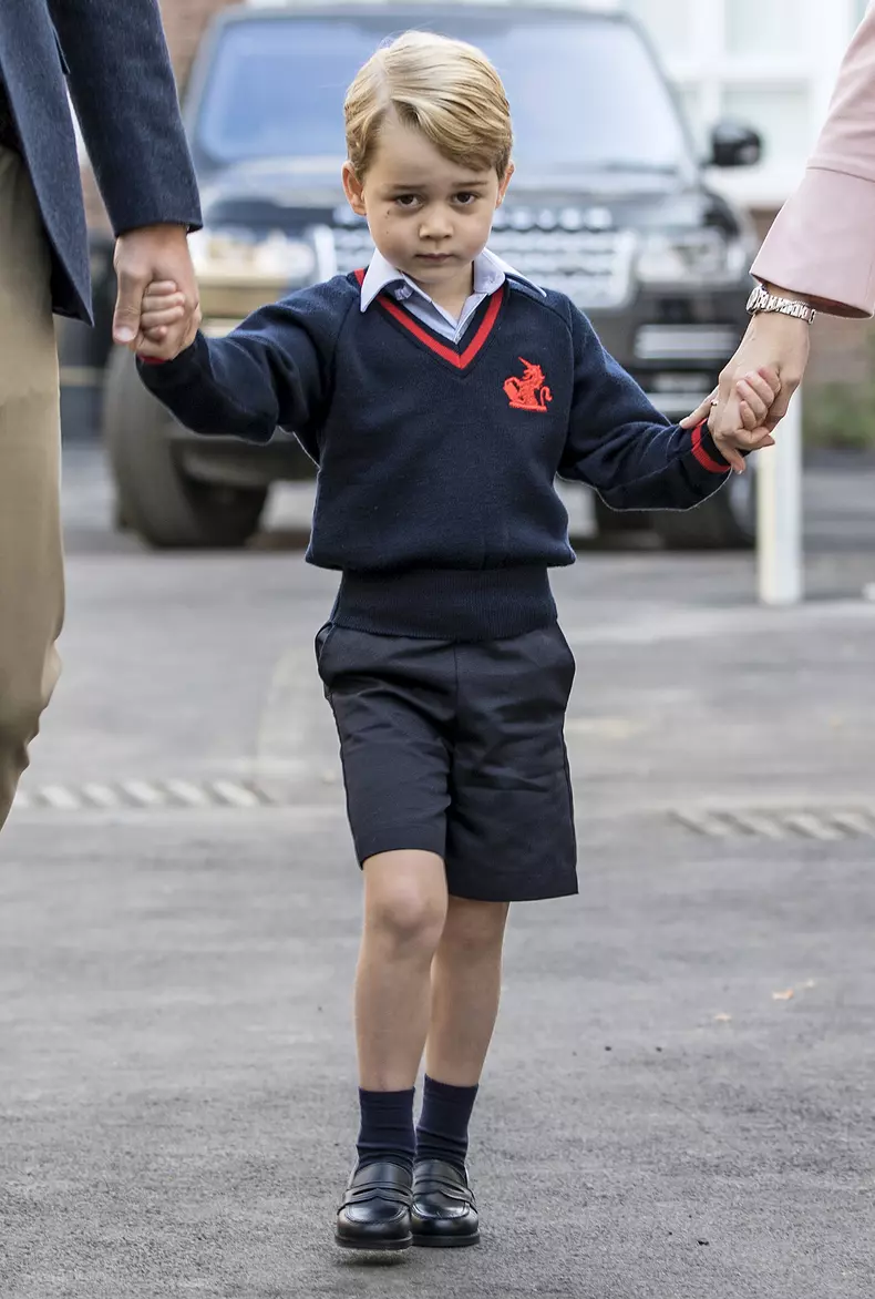 Prima zi de școală a Prințului George