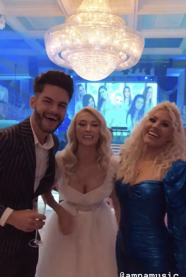 Edward Sanda, Andreea Bălan și Amna