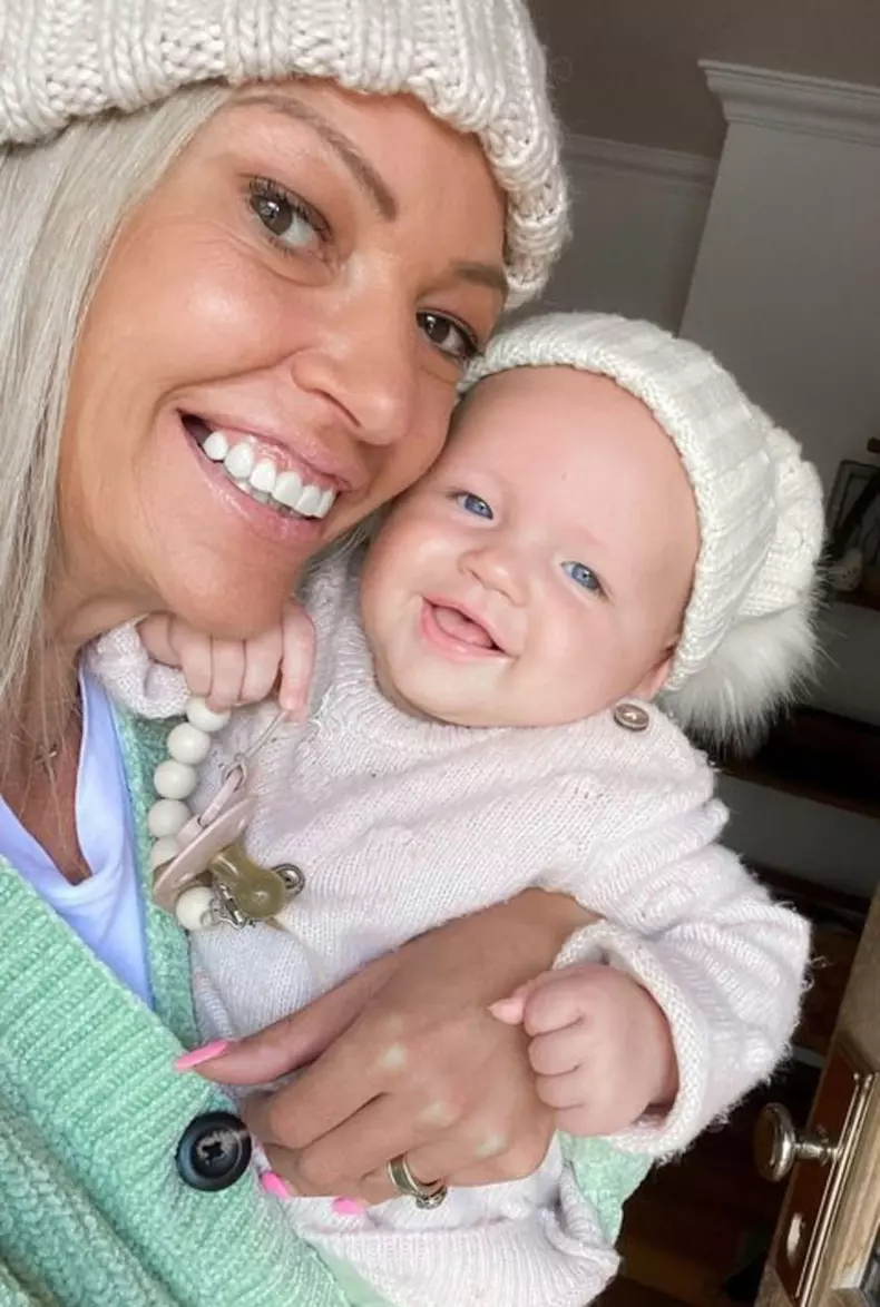 MENOPAUSE WAS SURPRISE BABY AT 46 FOR MUM OF FOUR TEENAGERS