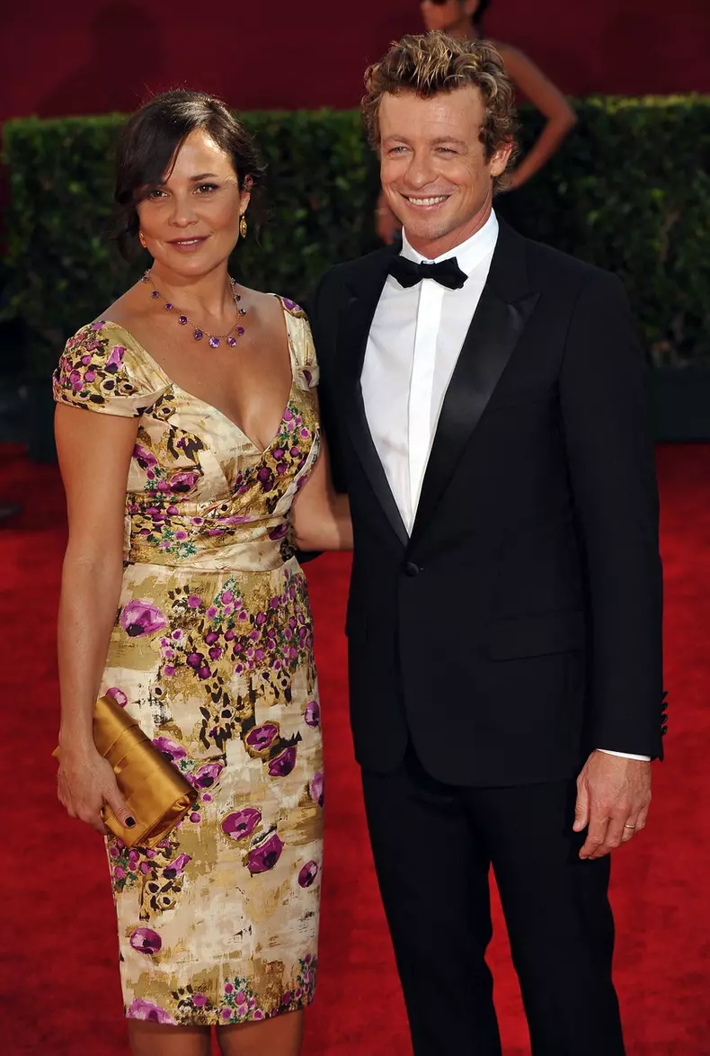 Simon Baker și Rebecca Rigg