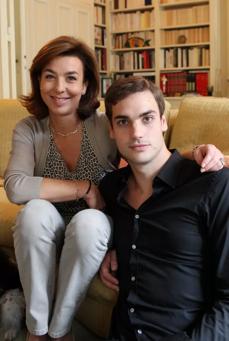 Yves Montand și Carole Amiel