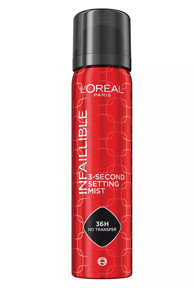 Spray pentru fixarea machiajului Infaillible 3-Second Setting Mist, L’Oréal Paris, 50 lei